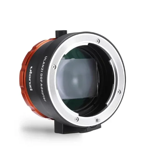 Ulanzi DoF Adapter Eマウント用 とスマホアダプター 手動フォーカス用のulanzi dofアダプター、eマウント付き