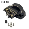 Axial Scx24 Upgrade Parts Cnc Brass Complete Transmission Gearbox Metal For Remote Control Rc Crawler Car Accessories 1/10 Scale 2