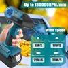 Jet Blower Portable Violent Turbo Fan For Makita/Dewalt/Milwaukee/Bosch 18V 20V Li-ion Battery 4-Speed  Wireless Handheld Fan 4