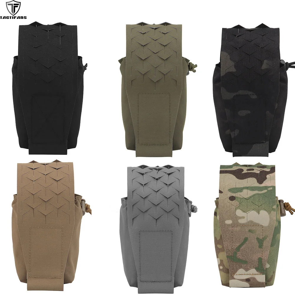 

Tactical SPUD Utility Pouch Magazine Pouch Laser Cut Nylon Double Stack 5.56 7.62 MAG Holder Military Radio Storage Hunting Bag
