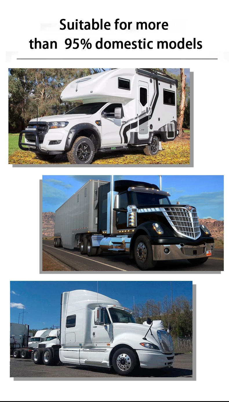 Roof Top Universal Driven Bus Rv Truck Excavator Tractor Motorhome Camper Air Conditioner 12v Air Conditioning 4