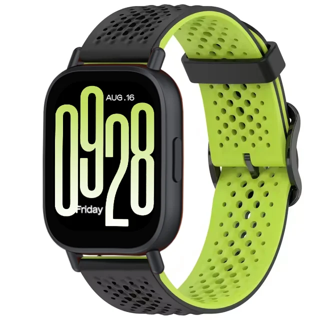 Breathable Silicone Sport Wristband - 20mm/22mm Width