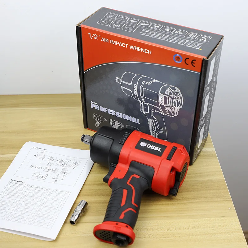 1500 NM Air Pneumatic Wrench Tool Spanner Power Tools Tire Remoual Torque Impact