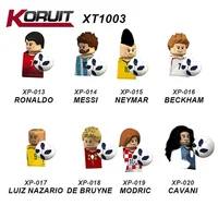 Famous Basketball Football Players Sports Star Building Blocks Sets Soccer Action Figures Bricks Cartoon  Toys Christmas Gifts 2
