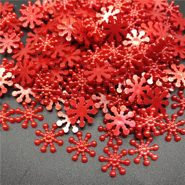 15mm White Ivory Snowflake Shape Beads Craft Imitation Pearls Flatback For Art Scrapbooking DIY Decoration
