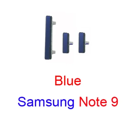 3 sets of original new phone Power Volume side button keys for Samsung Galaxy Note 8 9 10 plus external volume button + Power of