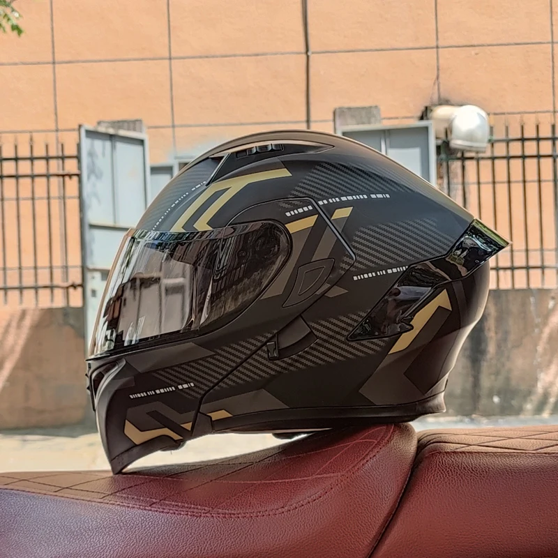 OrzMotorcyclehelmetformenflipupprotectorfullfacewithdouble