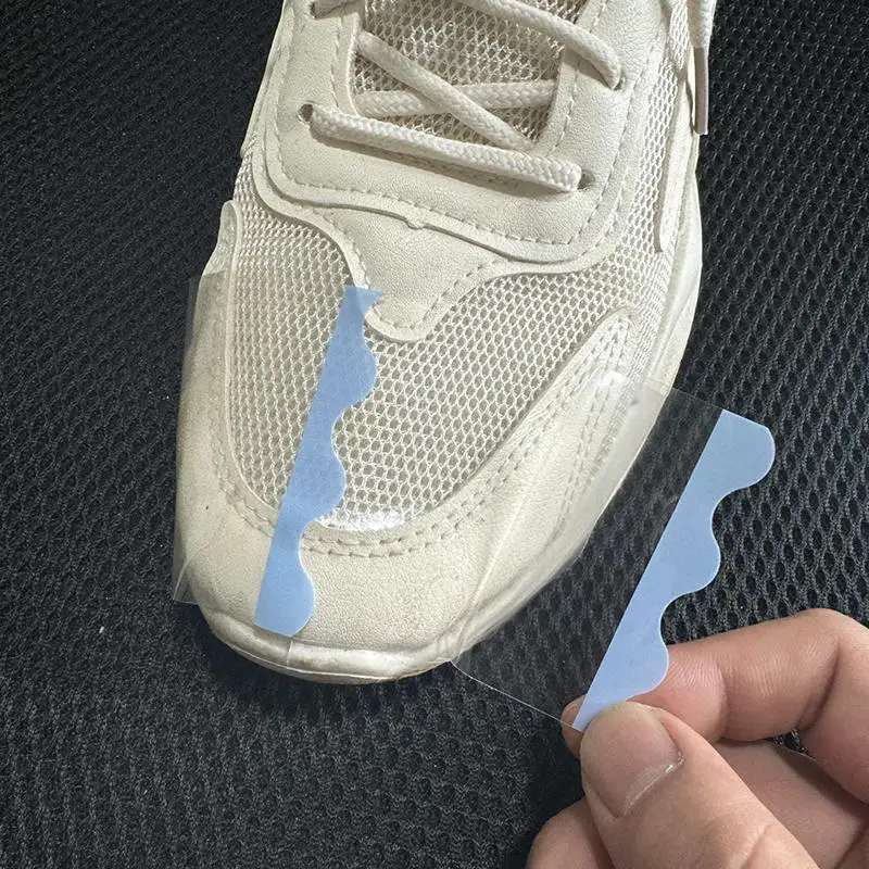 Shoe Toe Rain Stickers Clear Films Shoe Head Stain Removal Wear Resistant Dirt Resistant Waterproof Stickers For Working shoe covers,rain shoe covers,silicone shoe covers,disposable shoe covers,plastic shoe cover