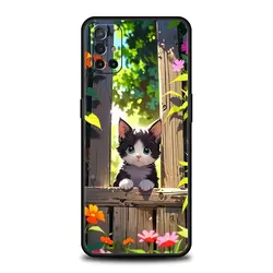 Adorable Cartoon Cat Soft Phone Case - Universal Design for Oneplus Nord N30 (A1)