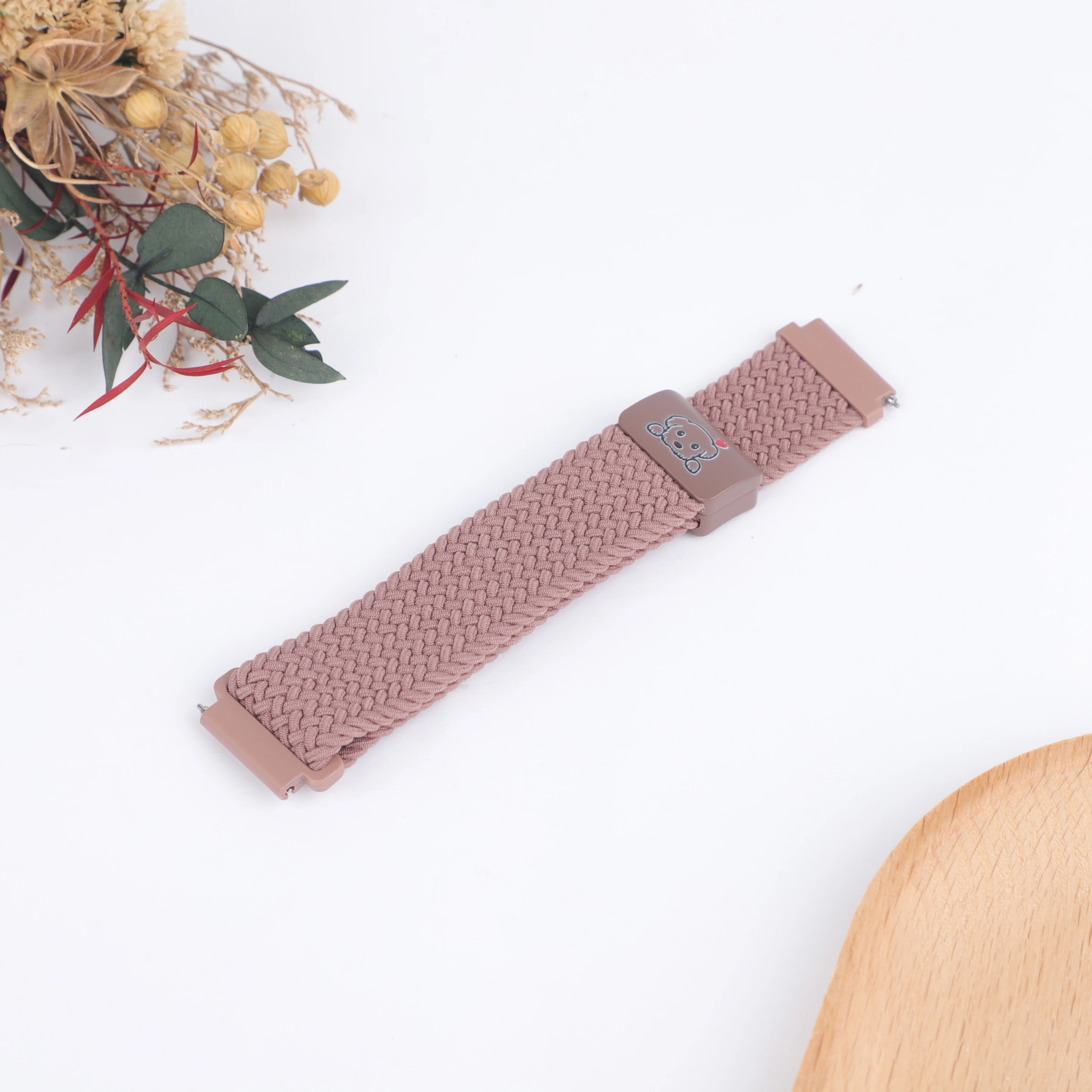 Nylon Coorea Bracelet Watch Strap, 20/22mm, Compatible with Leading Smartwatches