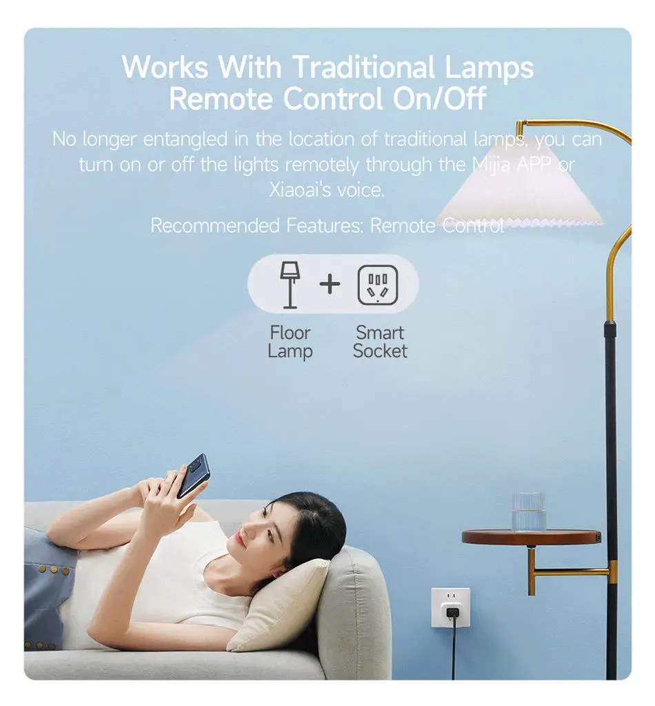Smart Plug Xiaomi Mijia Smart Socket 3 WIFI Power Statistics Version Wireless Remote Control Adaptor Work With Mi home APP