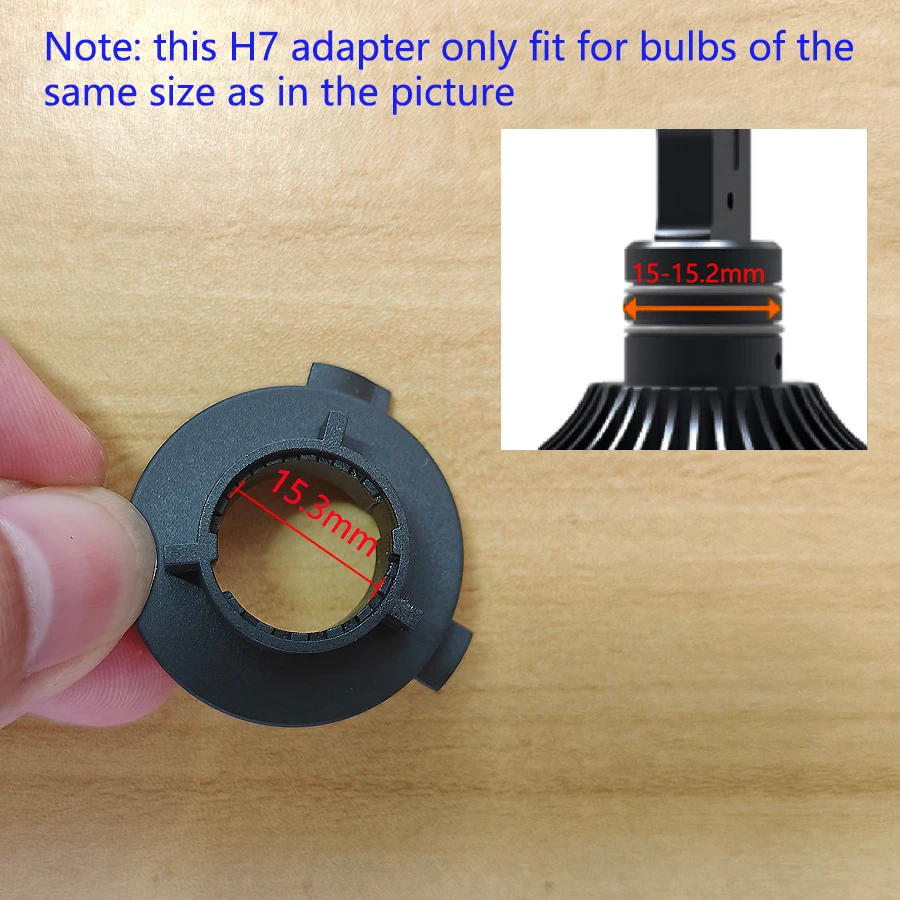 Socket Connector Plug Adapter 2Pcs H7 LED Adapter For KIA K3 K4 K5 Sorento Hyundai New SantaFe Sonata 9 Coupe Tucson QASHQAI Headlights Base Retainers