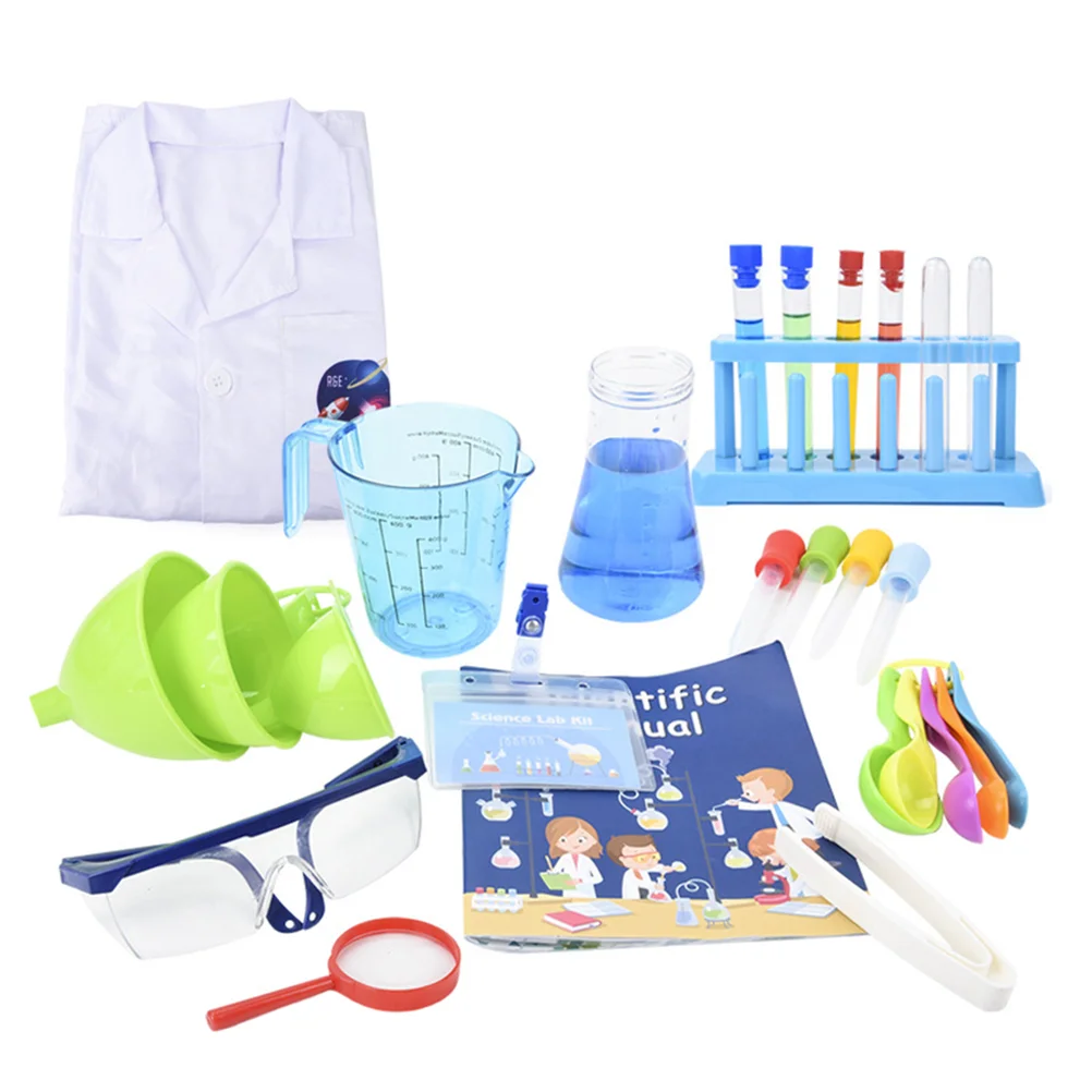 

Science Kids S Scientist Kiteducational Costume Stem Experimentskits Accessories Equipment Props Pretend Experiment