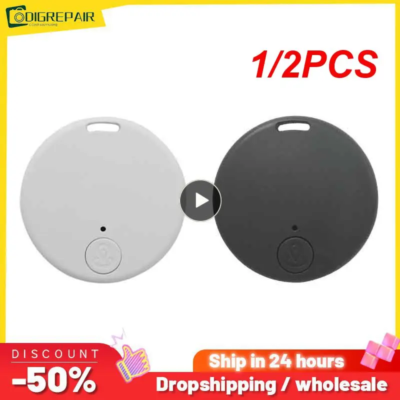 GPS Locator 1/2PCS Liwhealth Mini GPS Anti Lost Tracker Air Tag For Car Key Children Kids Finder Tag For Apple Android Phone GPS