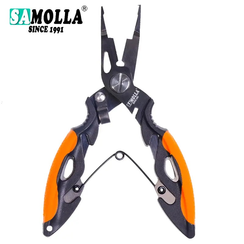 New Multifunctional Fishing Pliers Accessories 420 Stainless Steel Body Scissors Line Cutter Hooks Remover Outdoor Fishing Tools - Image 10