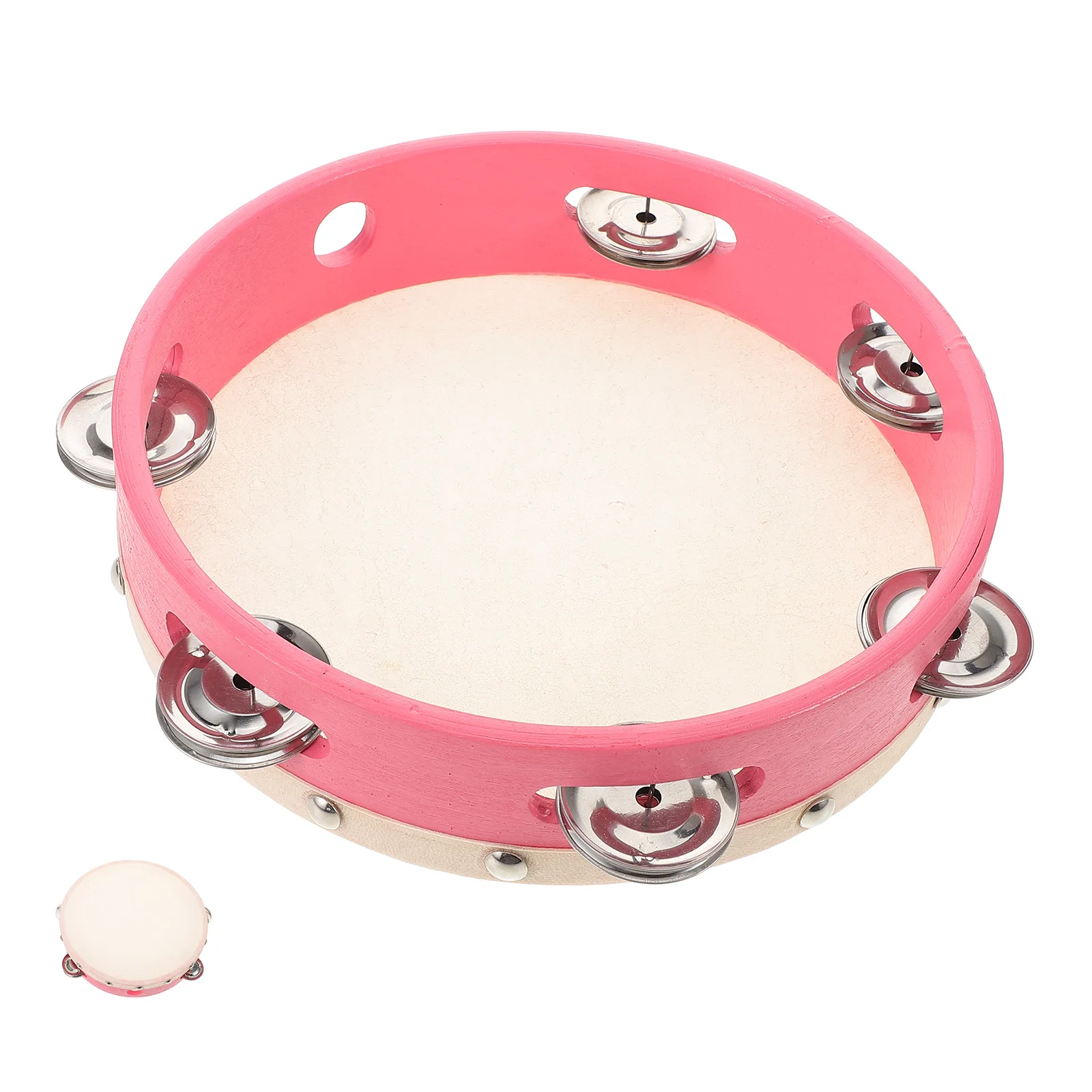 Musical Tambourine Percussion Musical Instrument Party Instrument Percussion Tambourine Drum Handheld