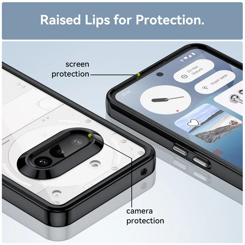Colorful Soft Silicone Transparent Shockproof Bumper Case