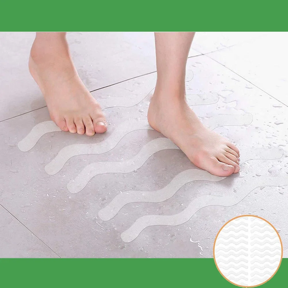 Carpet Anti Slip Stickers Bathtub Stickers Anti Slip Bathtub Stickers Anti Slip Strips Anti Slip Stickers Carpet Anti Slip Sticker 12/36pcs Anti-Slip Strips Safety Shower Treads Stickers Bathtub Non Slip Stairs Step Appliques Anti Skid Tape