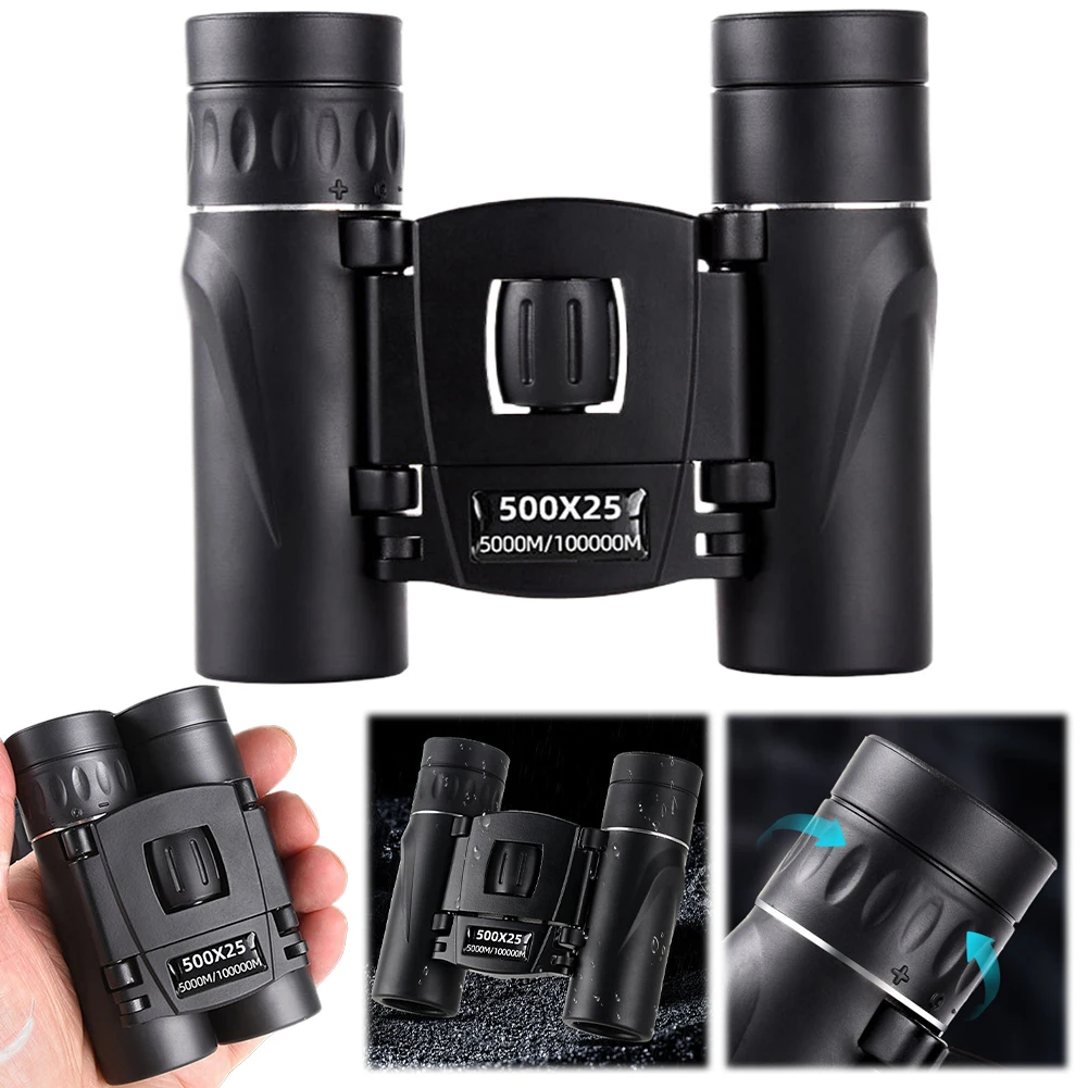 Binoculars Long Range Telescope Portable Binoculars HD Powerful Binoculars for Hunting Sports Outdoor Camping Travel