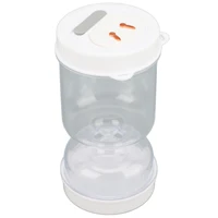 Pickle  Separator Jar ABS Pickle Olive Hourglass Jar Multi Purpose Leakproof Dry Wet Depart Organizer For Home Kitchen 2