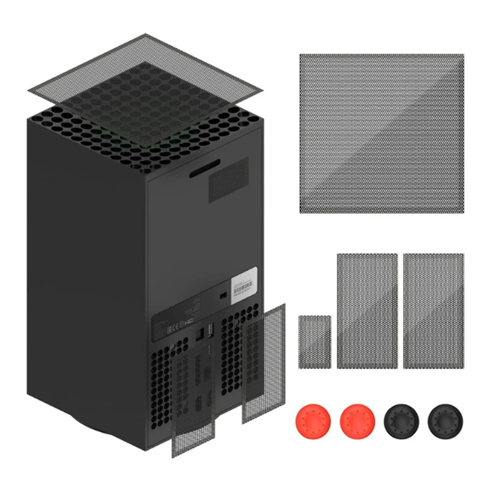 Cooling Fan Filter Dustproof Cover for Xbox Series X Gaming Console