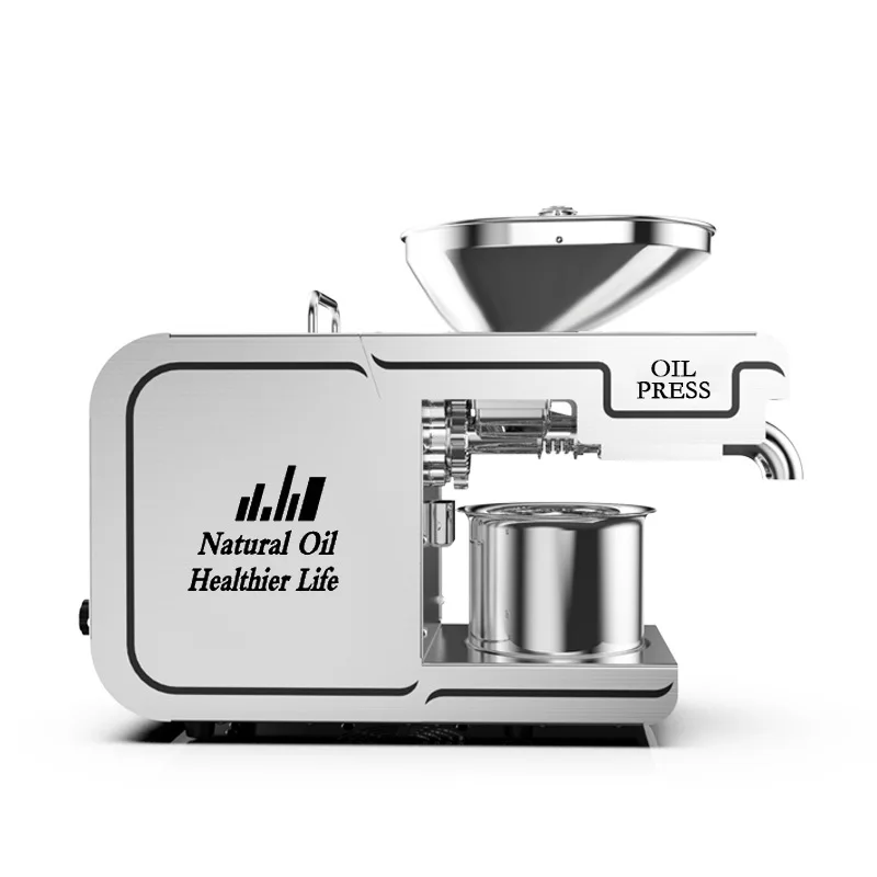 Home Oil Press Stainless Steel Oil Extractor High Extraction Sesame Flax Seed Peanut Press Oil Machine Cold And Hot Extractor 5