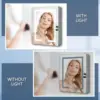 LED Lighted Bathroom Medicine Cabinet with Mirror, 24 x 30 Inch, Recessed or Surface led Medicine Cabinet, Defog, Steple 6