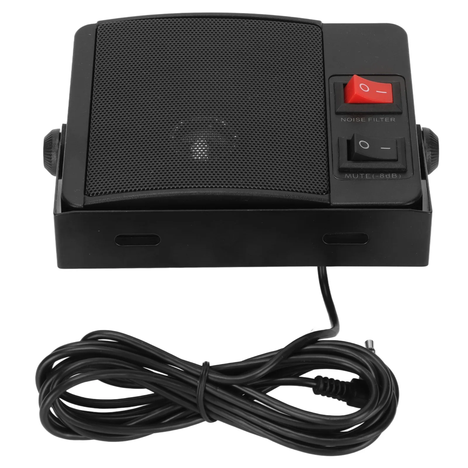 Radio Speaker Car Radio Speaker Stable Clear Sound External Communications Speaker with Base for Yaesu for Kenwood for ICOM