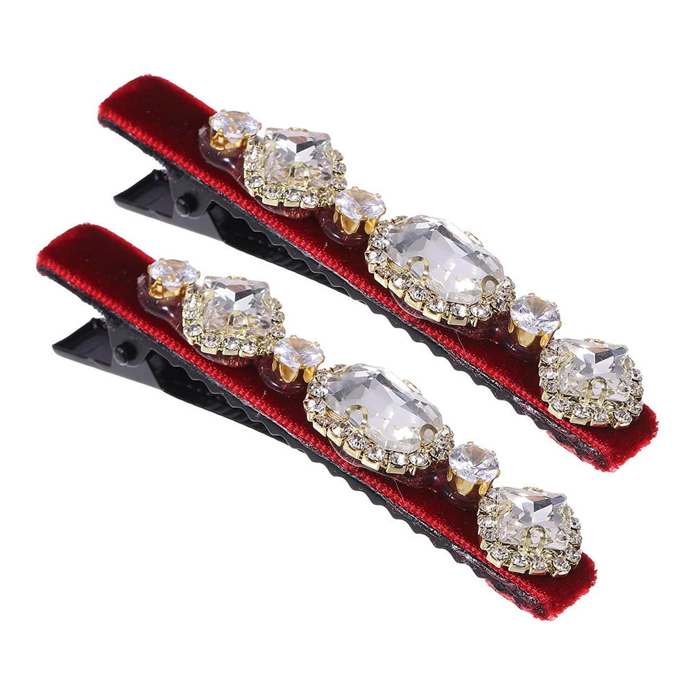 

Clip Fancy Clips for Women Bling Hair Barrettes Women's Rhinestone Pins