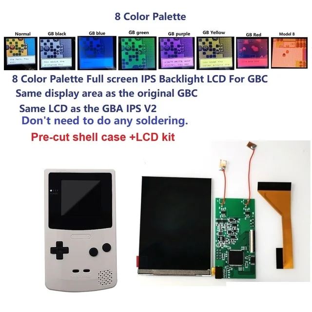 ips Backlight Backlit LCD Kit 