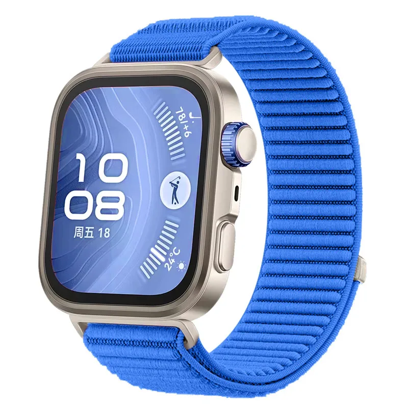 Sports Nylon Braided Loop Strap - Comfortable Bracelet Accessory