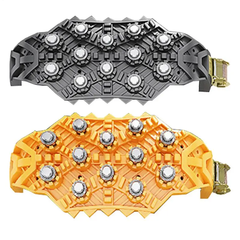 1 Piece Car Anti-skid Safety Heavy Duty Tire Snow Chains TPU Chains Winter Noise Reduction Traction Mud