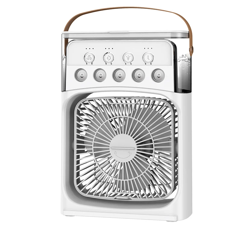 מזגנים ניידים מאוורר חשמלי מאוורר חשמלי הוביל לילה אור לילה ערפל 3 ב 1 אוויר humidifie עבור הבית