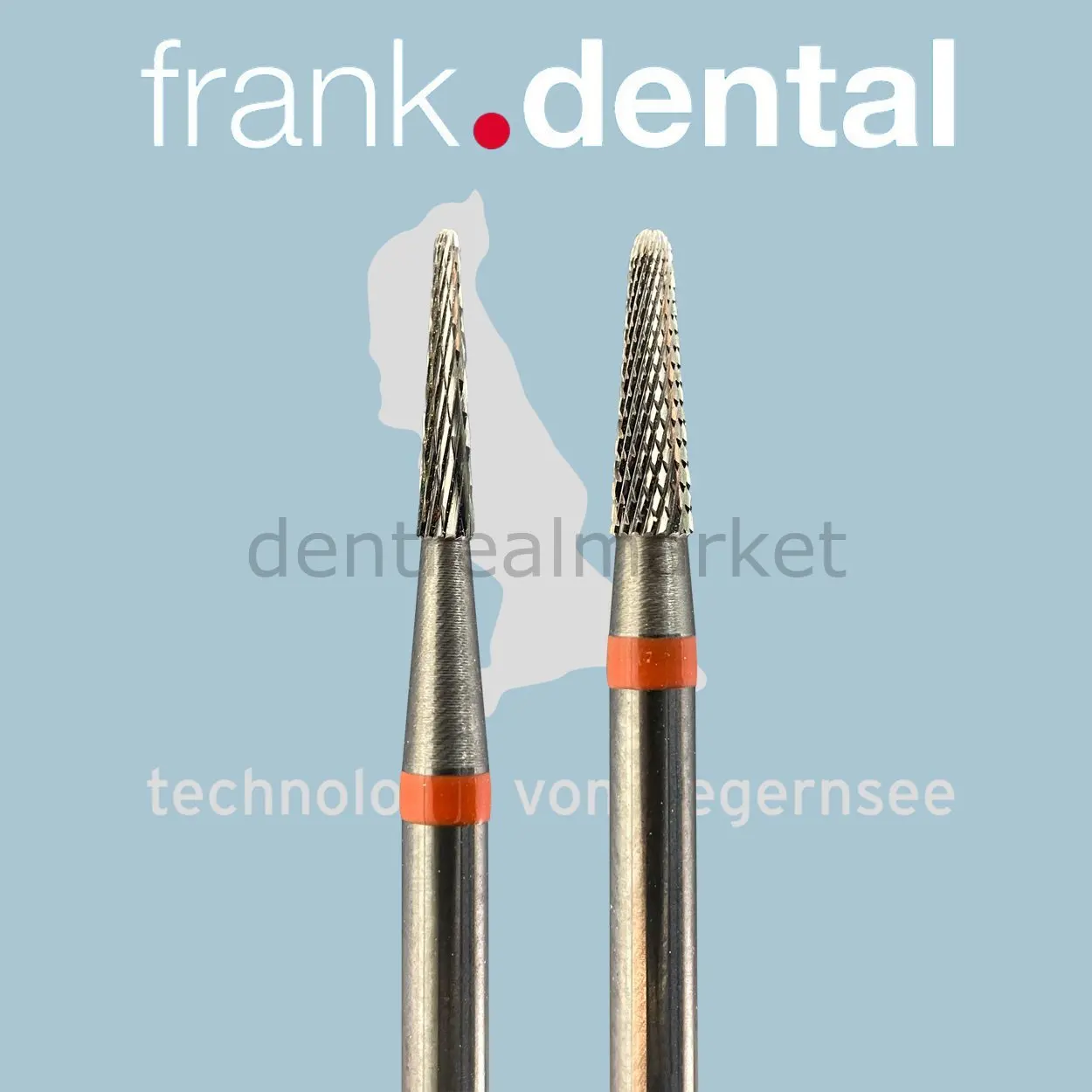 

Frank Dental - Tungsten carpita Monster Hard Burs-8kf-Nail Burs - Made in Germany Bur