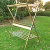Retractable Clothes Airer Indoor Baby Clothes Drying Rack Outdoor Foldable Cloth DryER Rack For Clothes 4