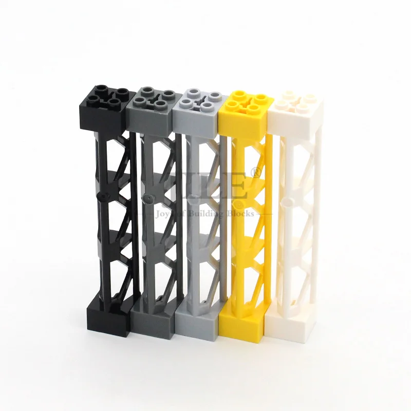 10pcs Moc Building Blocks 58827 Telegraph Pole Iron Frame Support 2x2x10 Girder DIY Bricks Compatible with Architecture Toys 3