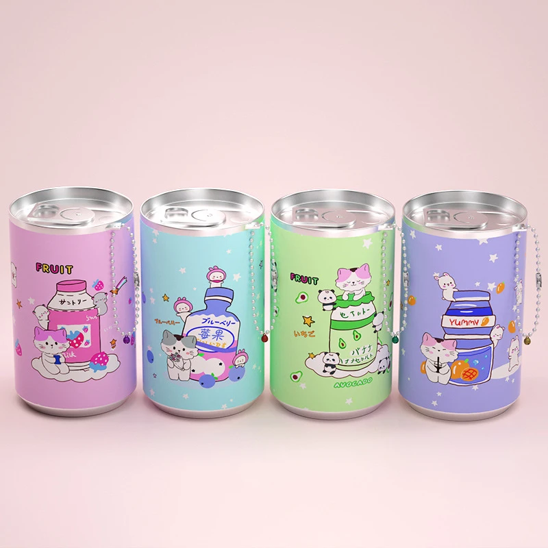 Wet Wipes Case Canned Portable Children 30 Sheets Cleaning Cloths With Creative Cartoon Chain Bell