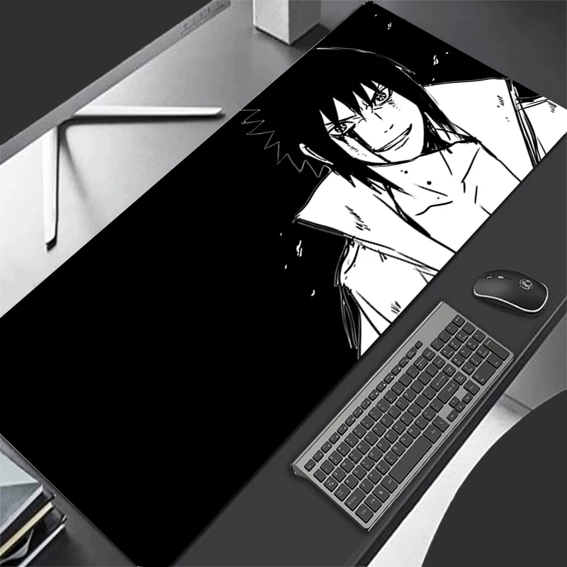 Mouse Pad Gaming Accessories PC Gamer 900x400 Anime N-narutoS Computer S-sasuke Desk Mat Laptop Varmilo Keyboard Pads Mousepad 5