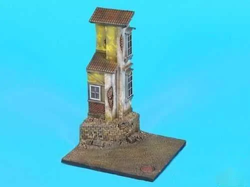 

1/72 Смола литой формы сцены реквизит серый модель на месте здания платформа бесплатная доставка (10cmx9x14.5)