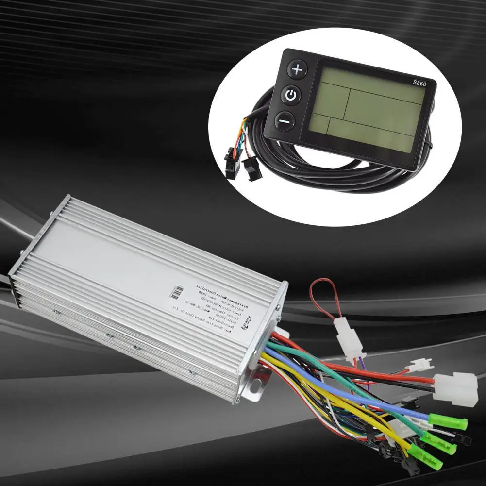 

SL-866-10 1000W Instrument Controller Brushless Motor Wear-resistant Professional E-bike Scooter Controller for Electric Bicycle