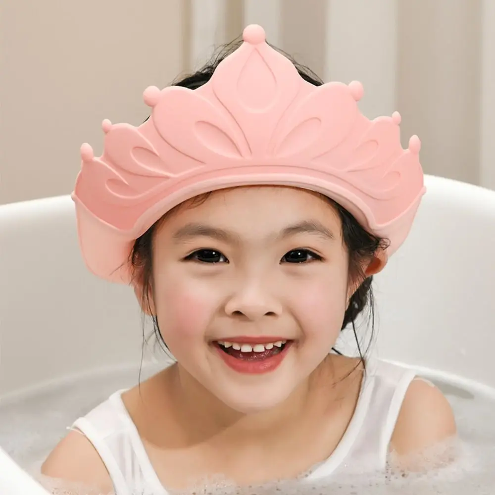 Silicone Waterproof Baby Shampoo Cap for Bathing