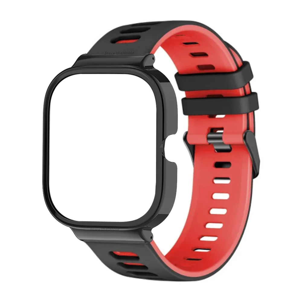 Silicone Sport Strap with Protective Cover