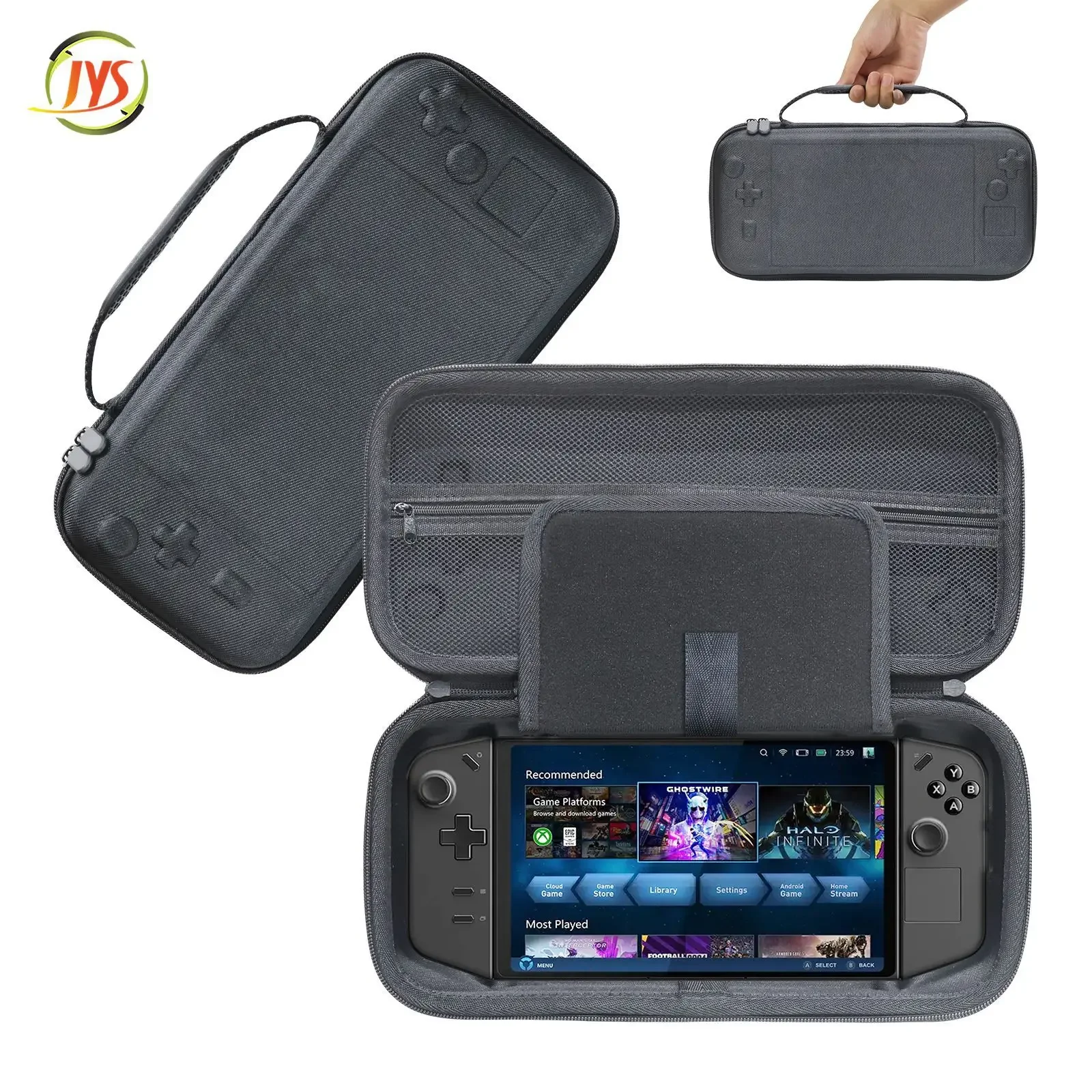 Anti-fall Handheld Storage Bag High Quality Handheld For Legion Go Handheld Storage Portable Storage Game And Accessories S Eva