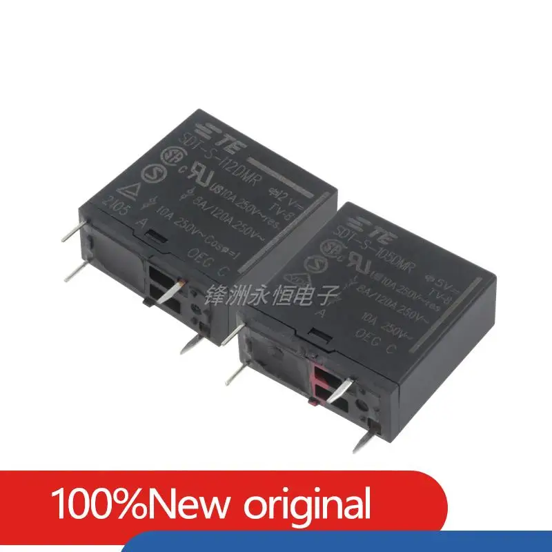 

10pcs/lot TE TYCO Relay SDT-S-105DMR SDT-S-112DMR SDT-S-112LMR 5A 10A 5VDC Power Relay original New