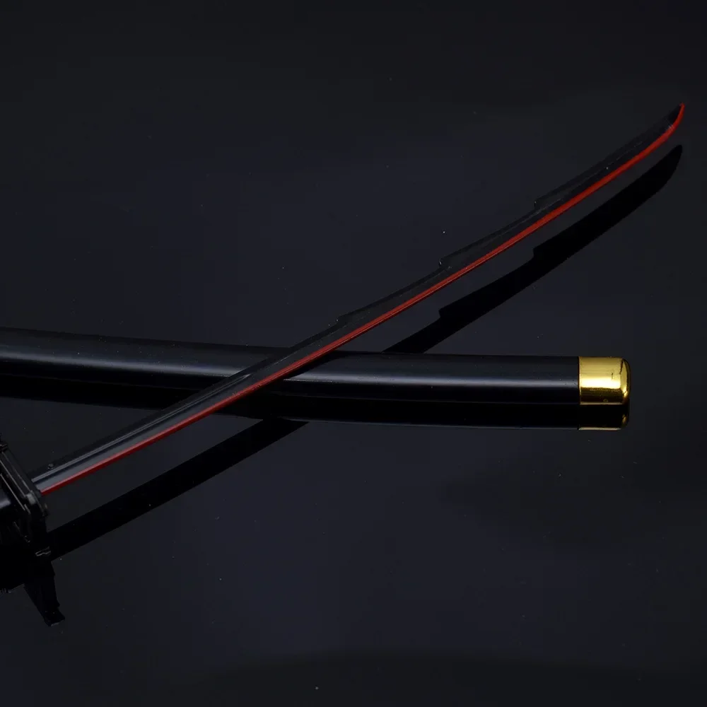 Anime Weapon Kurosaki Ichigo Ban Kai Zangetsu 26cm Metal Anime Weapon Model Katana Samurai Swords Ornament Crafts Gifts Toys Boy 6
