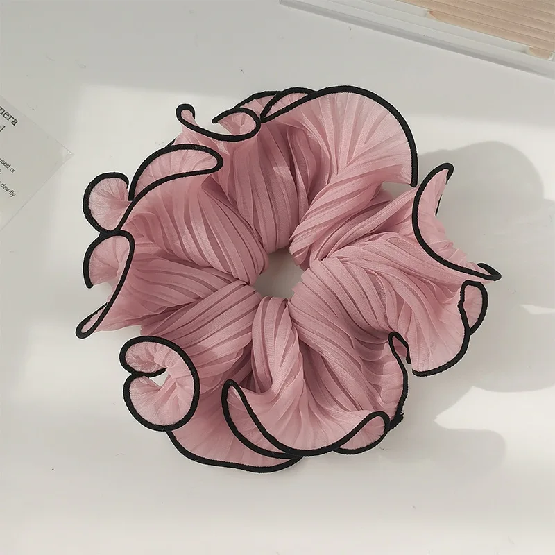 Elegant Women's Hair Scrunchies - Trendy and Versatile Hair Accessories