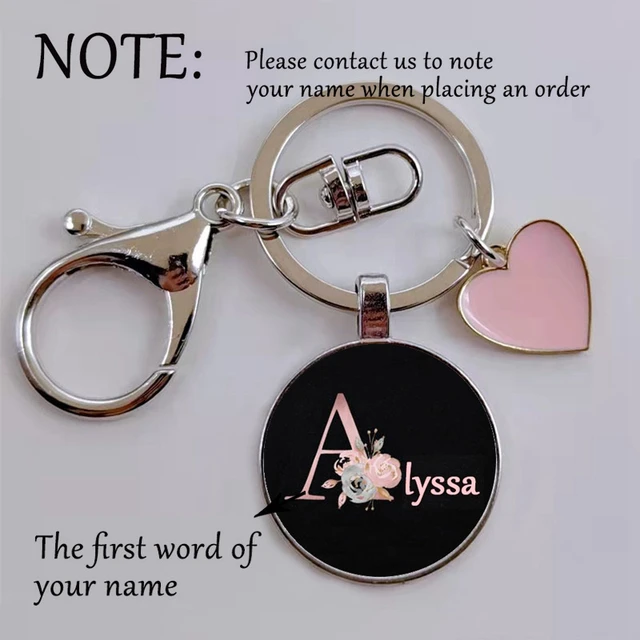 5 Styles Personalized Keychains Engraved Silver Custom Key Chains