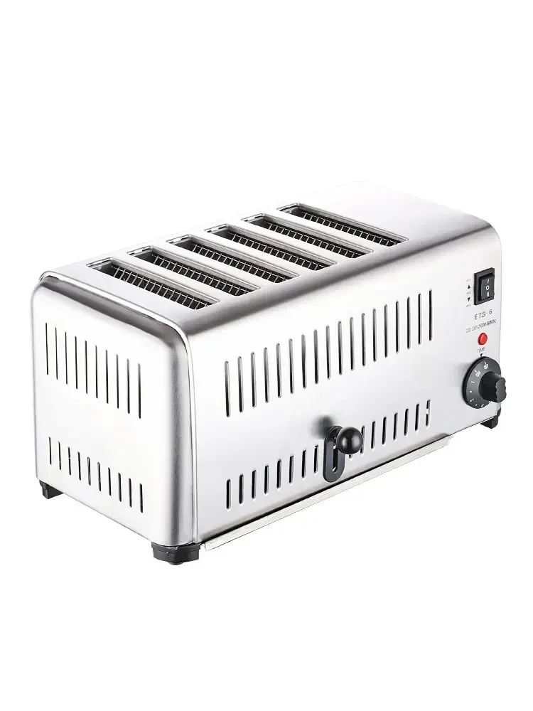 Toaster Commercial 4 Sheet 6 Sheet Hot Press Spit Driver Home Sandwich Breakfast Toaster