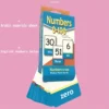51pcs 0-100 Children's Enlightenment Number 123 Teaching Card Primary School English Learning Literacy Card 4