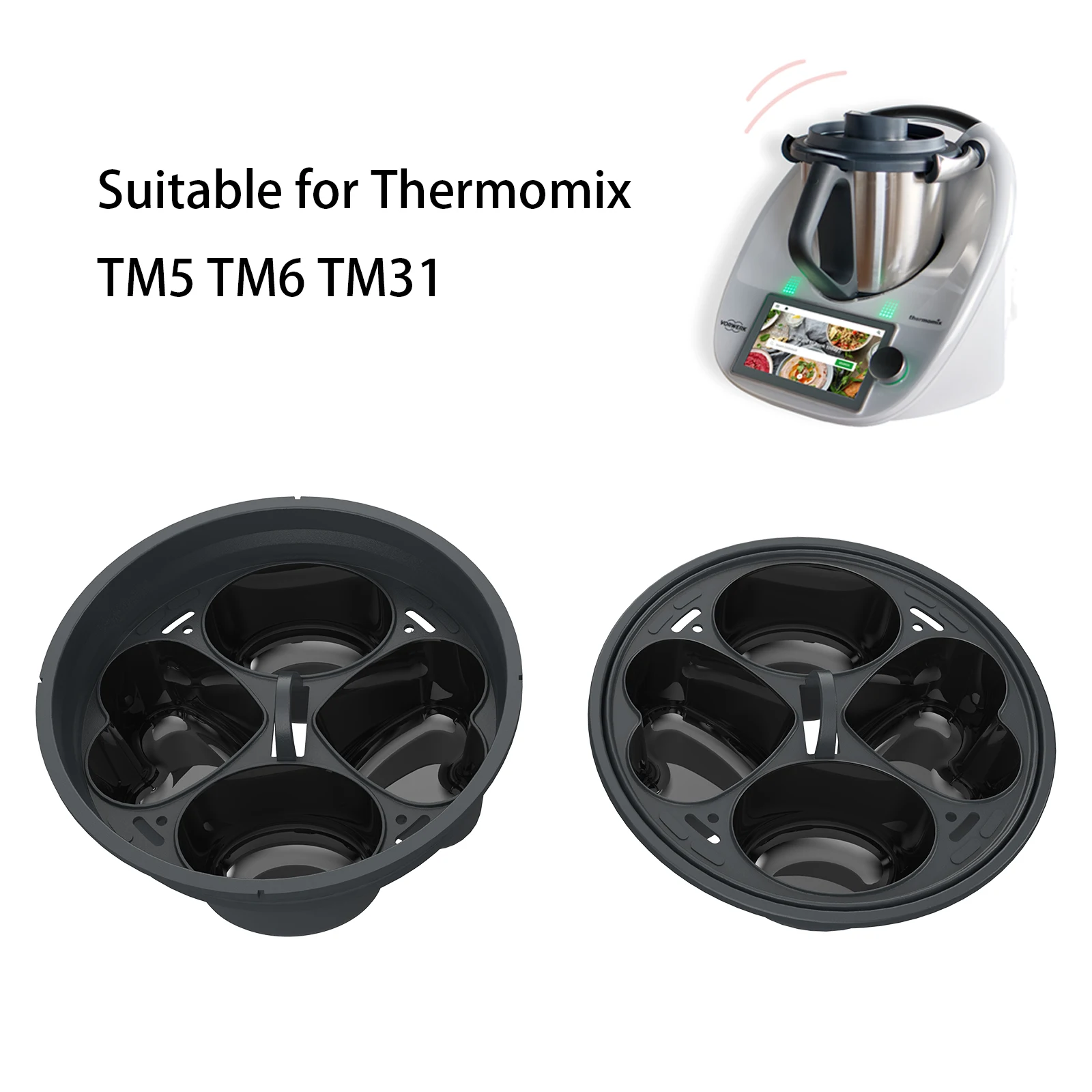 

Kitchen Gadgets 4in1 Household Kitchen Cooking Utensils Egg Poachers Steamer Tray Egg Cooker Tools Eggs Poachers Stand